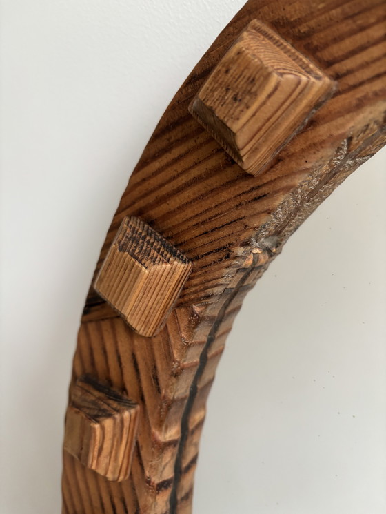 Image 1 of Brutalist handmade mirror 50x40cm 