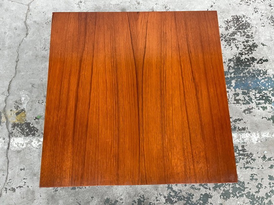 Image 1 of Couchtisch Teak mit Haarnadelbeinen