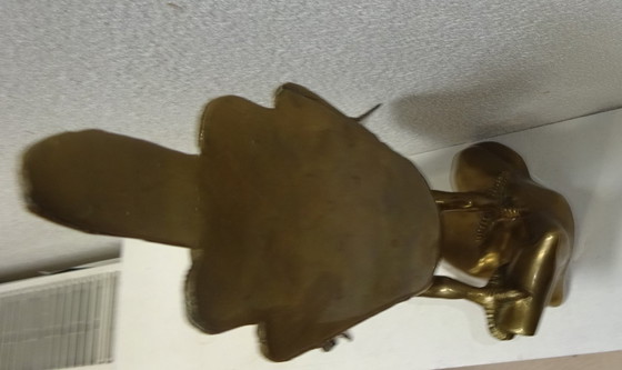 Image 1 of Vintage brass bird