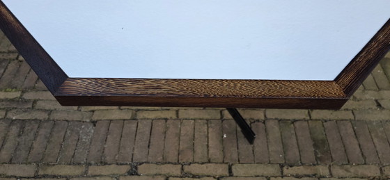 Image 1 of Tavolo da pranzo vintage di design in wengé. OV Rotterdam. Anni '70.