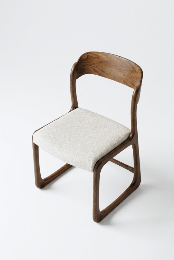 Set of 6 Baumann Bémol model chairs, 1960s – Dining chairs, Wood (photo 3 of 5)