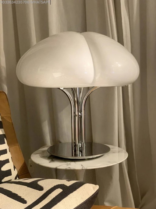 Page 1 of 11 Quadrifoglio Lamp 60-70’s – White - Gae Aulenti / Luigi Massoni – tafellampen, Metal
