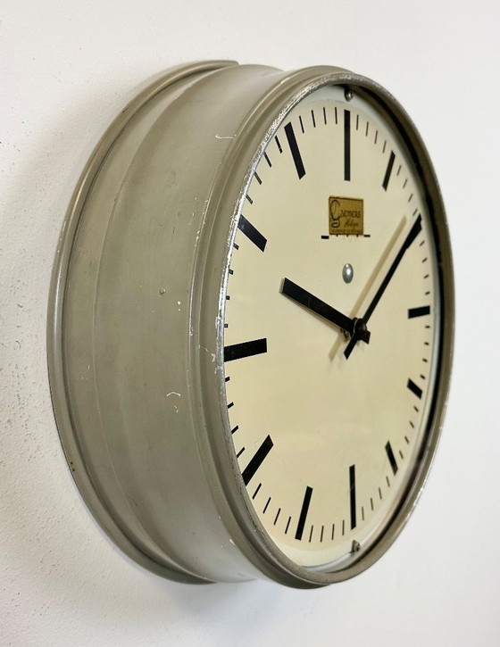Image 1 of Vintage Dutch Wall Clock from Gaemers Horloger,  1950s