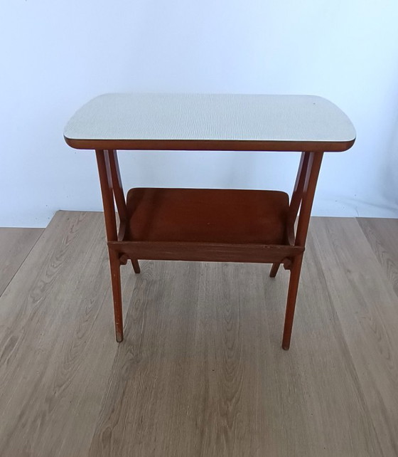 Image 1 of Ilse moebel 1950s table d'appoint avec plateau de lecture