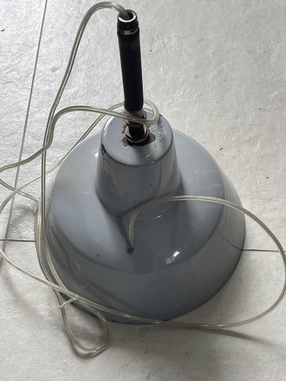Image 1 of Emaille industriële lamp 