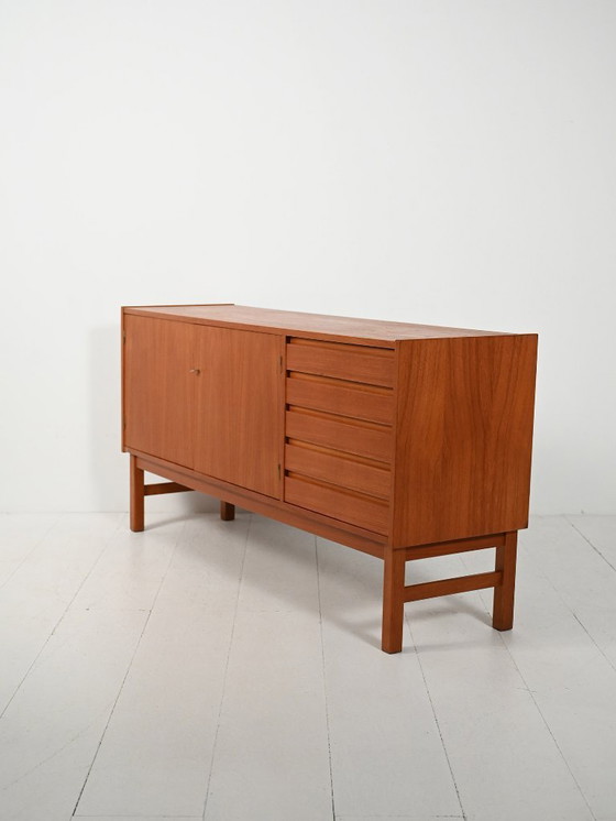 Image 1 of Buffet géométrique scandinave des années 1960