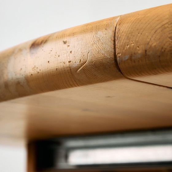 Image 1 of MK10156 Esstischgarnitur aus Kiefernholz von Rainer Daumiller für Hirtshals Savvaerk, 5er-Set