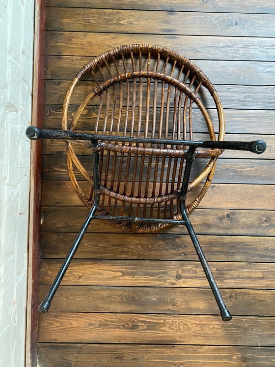 Image 1 of vintage rotan zeteltje 