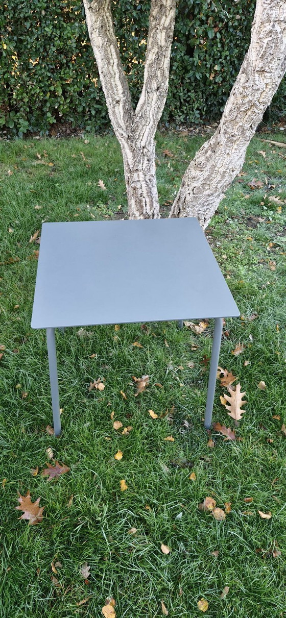 Image 1 of 2x SERAX August garden table by Vincent van Duysen (75x75 green/eucalyptus)