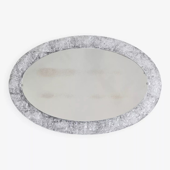 Image 1 of Specchio in plexiglas satinato, anni &#39;70