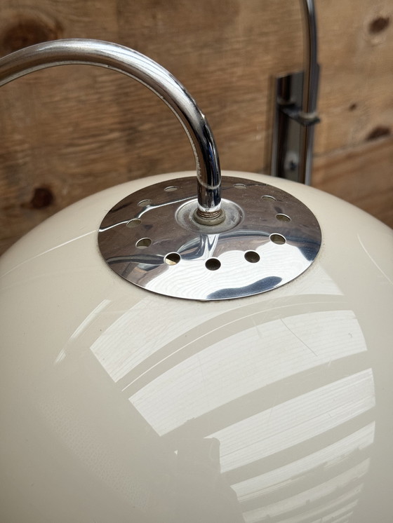 Image 1 of Lampada da parete a doppio arco Dijkstra – Mid Century Modern Space Age Vintage anni '70