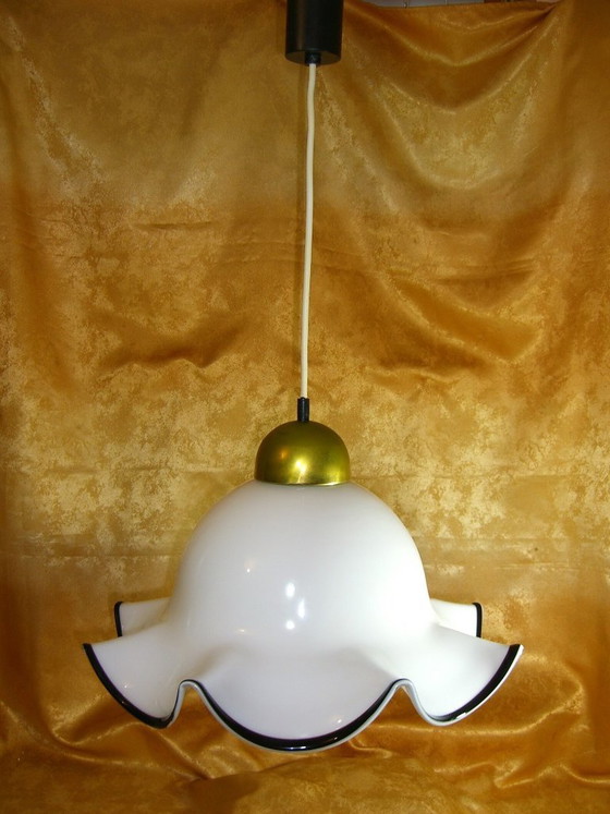 Image 1 of Mid Century Murano Glass Pendant Light, Peil and Putzler, Germany 