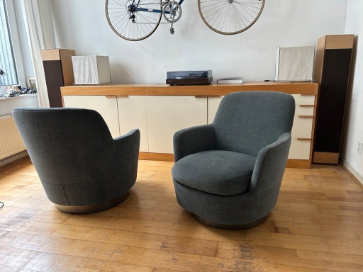 Minotti draaifauteuil set