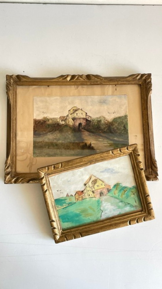 LandschaftsBILDER auf PAPIER 1928/1951 – Wanddekoration (photo 30 of 30)