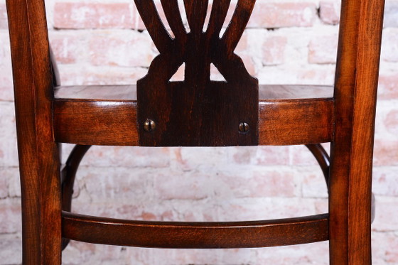 Sillón Art Decó Restaurado, de Fischel, Haya, Pulido Renovado, Eslovaquia, Años 1900 – Sillones, Wood (photo 5 of 10)
