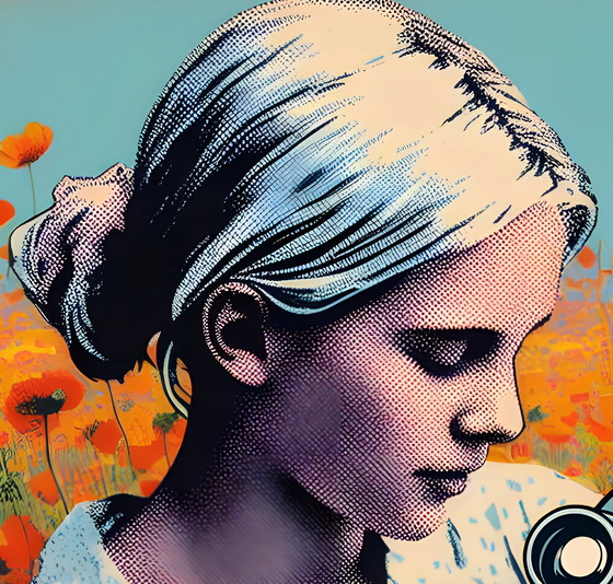 Image 1 of Banner Pop Art "Un bambino speciale"