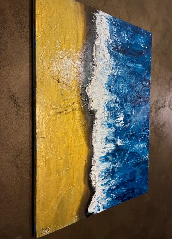 Gold Sea – Schilderijen & Tekeningen, Canvas (photo 3 of 10)