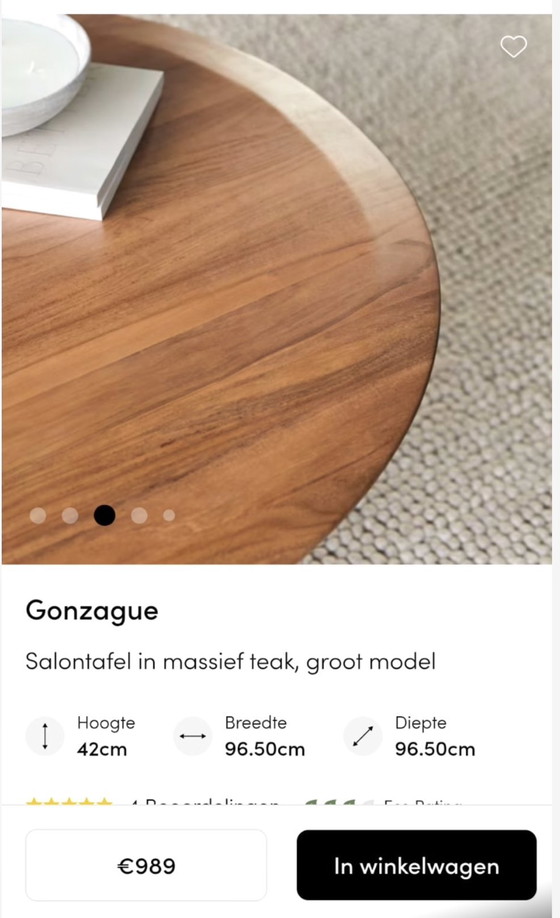 Image 1 of Salontafel