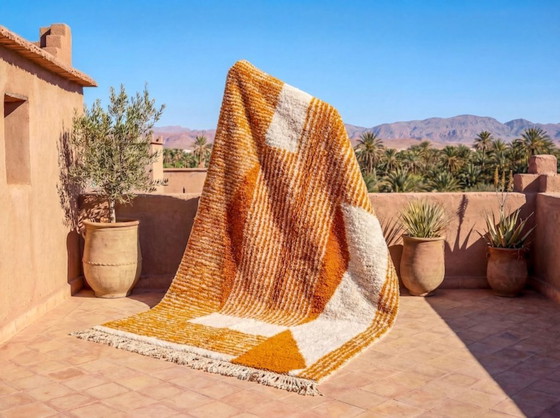 Image 1 of Prachtig handgemaakt tapijt van 250 cm x 150 cm.