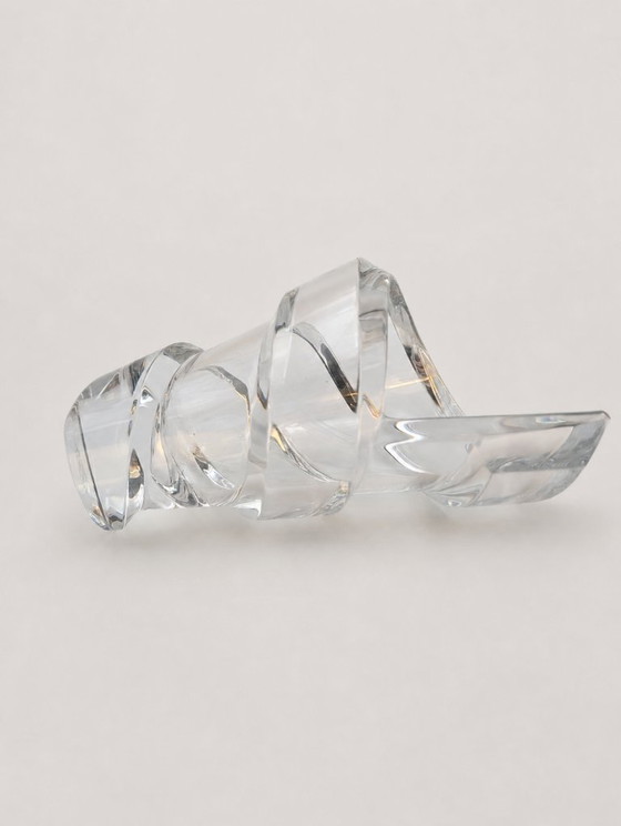 Image 1 of Baccarat - Thomas Bastide - Vase - Spiral 20 cm - Crystal