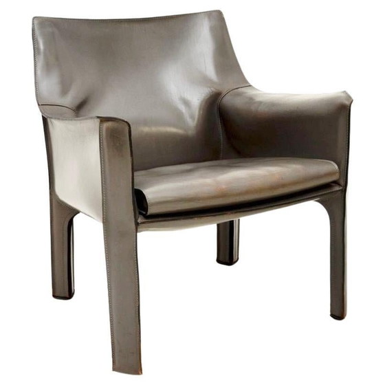 Afra & Tobia Scarpa Artona Poltrona in Pelle Maxalto 1980 – Poltrone, Leather (photo 5 of 26)