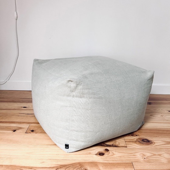 HAY Pouf Story Grey – Footstools & poufs, Polyester (photo 14 of 16)
