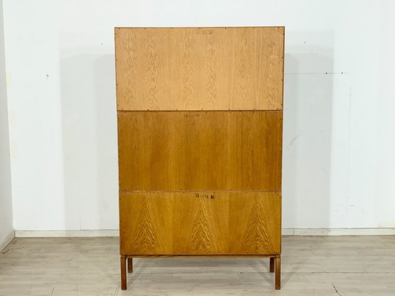 Image 1 of Vintage classic: IKEA MTP storage cabinet / shelf / highboard / sideboard – oak – design Marianne Richter