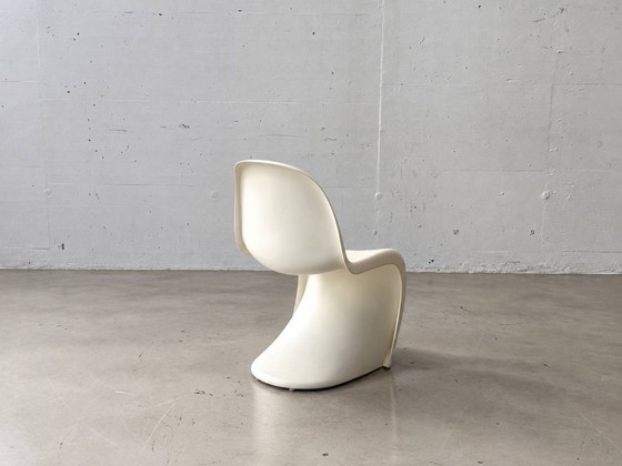 4 Sedie Panton originali Vitra di Verner Panton – Bianco, Produzione 2008 – Sedie da camera, Plastic (photo 14 of 14)