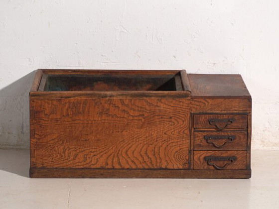 Antique Japanese wooden box hibachi – Japan, circa 1920 – Decorative Objects, Iron, Copper (photo 22 of 40)