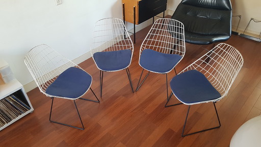 Pastoe SM05 chairs (4x) 1950s