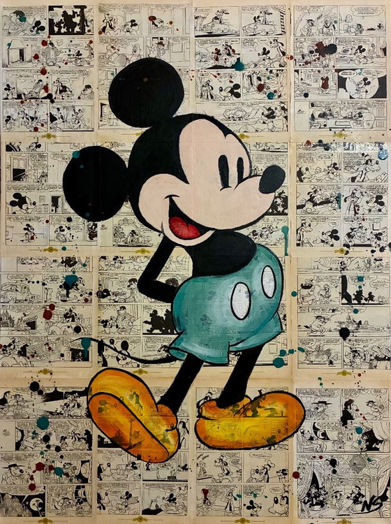 Mickey Mouse Classic – Paintings & Drawings, Paper, Canvas (photo 3 of 12)