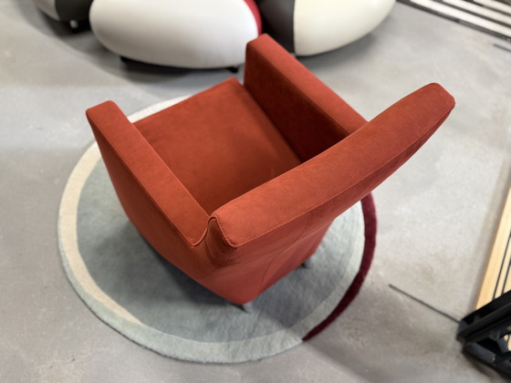 Image 1 of Modell anzeigen Leolux Dolcinea Sessel Alcantara Rot