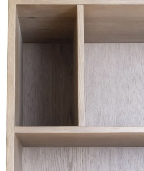 Deja Living Scandinavian Design Wall Cabinet Storage Unit – Wood (photo 4 of 6)