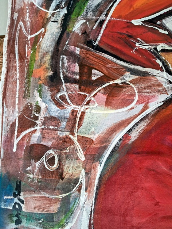 Image 1 of HRASARKOS - Seated Woman - Artist's Canvas