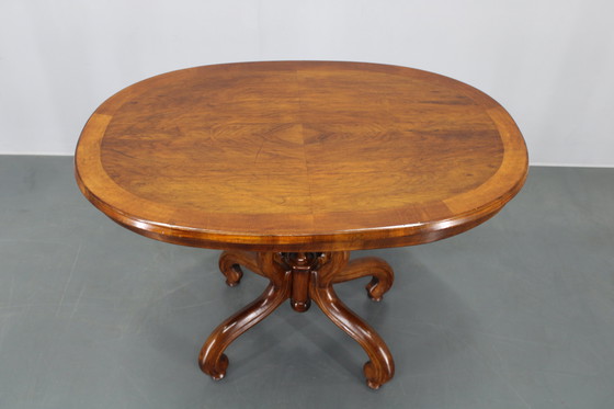 Image 1 of 1930s Bentwood Table with Walnut Top Finish, Czechoslovakia