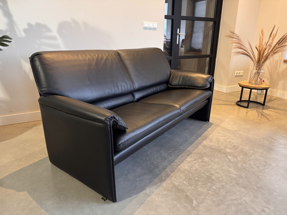 Image 1 of Leolux Bora Beta as new black leather