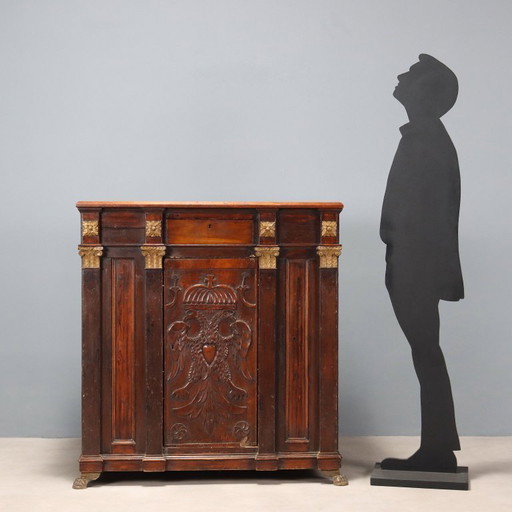 Walnut and Fir Sideboard