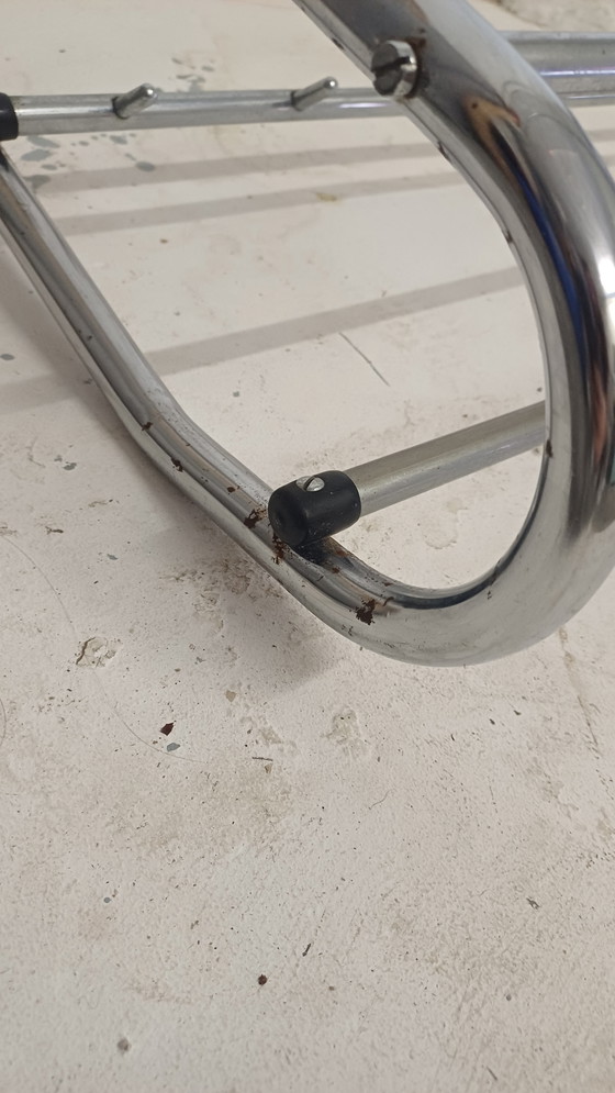 Image 1 of Chrome coat rack