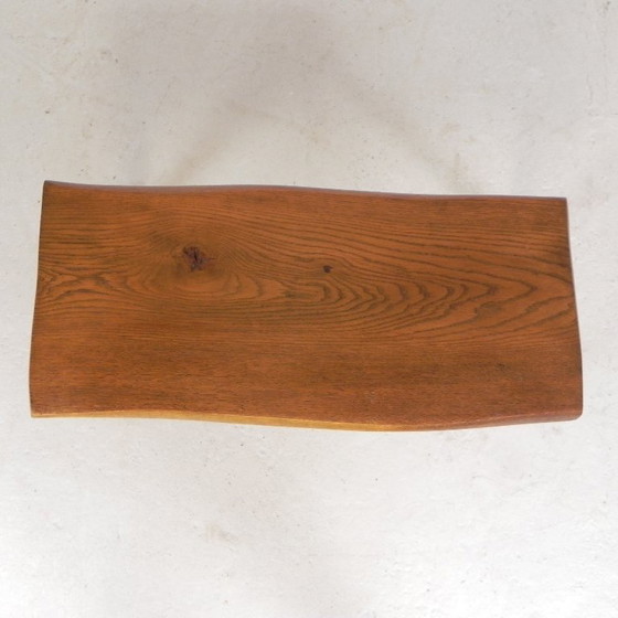 Image 1 of Vintage wooden tree trunk side table, 1960s