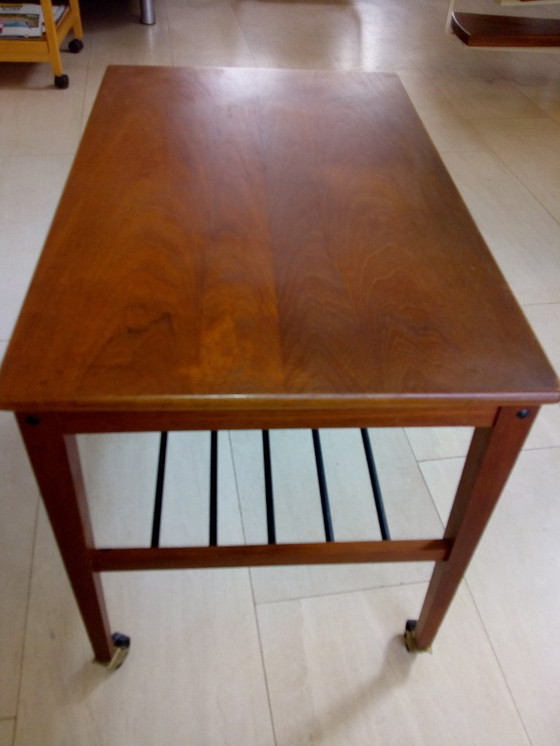 Image 1 of Chariot en teck des années 1960 et 1970