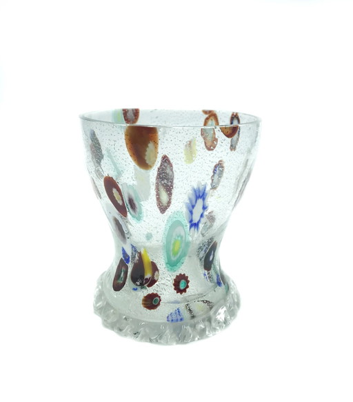Murano Glass Tumbler with Murrine, 1990s