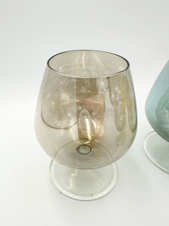 Image 1 of Bicchieri da liquore pastello anni '50 x 6