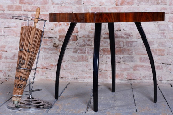 Originele Bauhaus paraplubak, verchroomd staal, Duitsland, jaren 1950 – Metal, Chrome (photo 4 of 12)