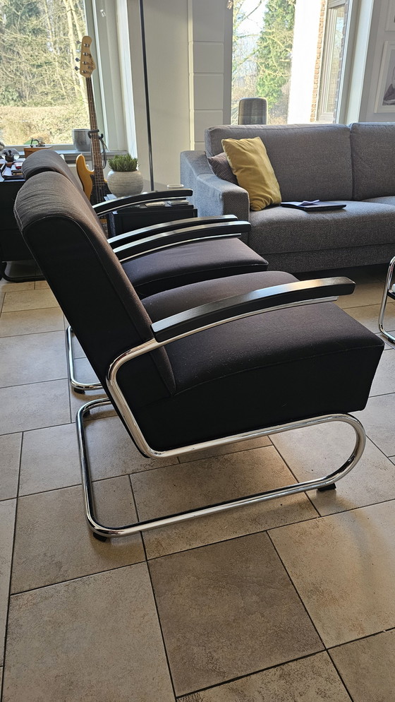 Image 1 of 2 Thonet S411 armchairs