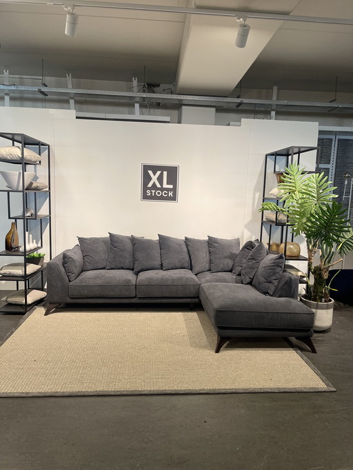 XL Stock Hoekbank Antraciet