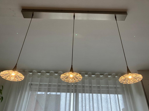 Beautiful crystal led pendant lamp