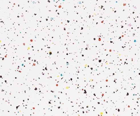12709 Papel pintado vintage con lunares