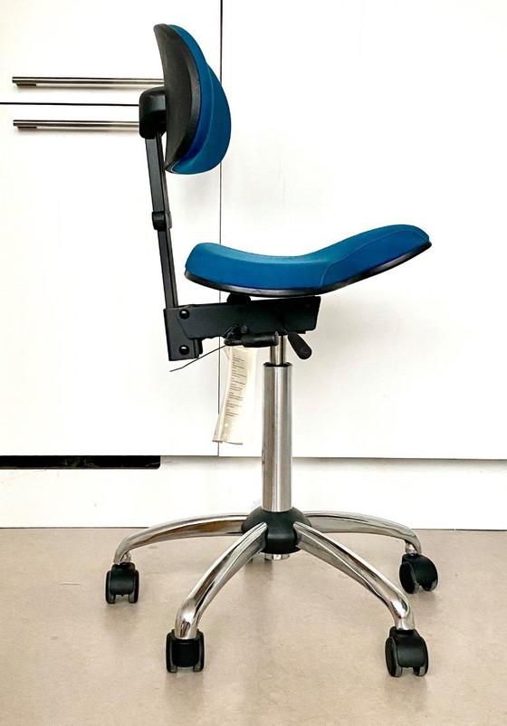 Image 1 of Sedia ergonomica da ufficio/sgabello a sella RH Support 4501