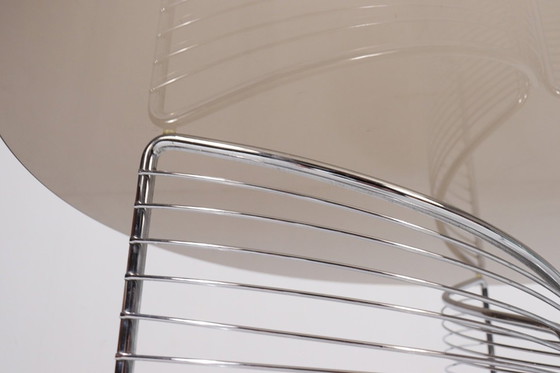 Image 1 of Mesa de centro espacial de alambre al estilo de Warren Platner, Alemania, década de 1970