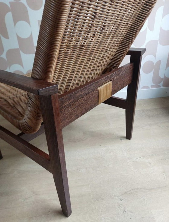 Image 1 of Tabouret de salon vintage Dirk van Sliedregt modèle 733